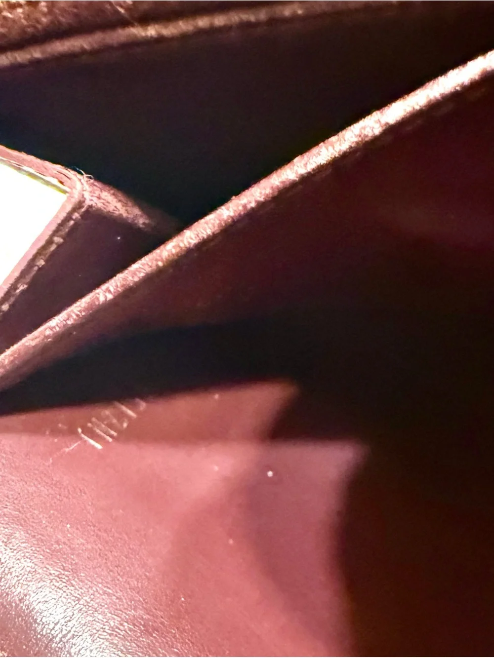 Louis Vuitton Vernis Long Wallet - Bordeaux Gloss